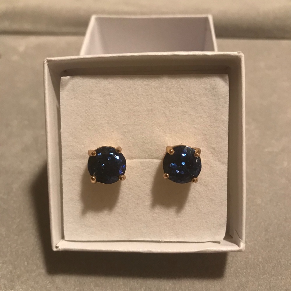 Kate Spade Dark Blue Earrings